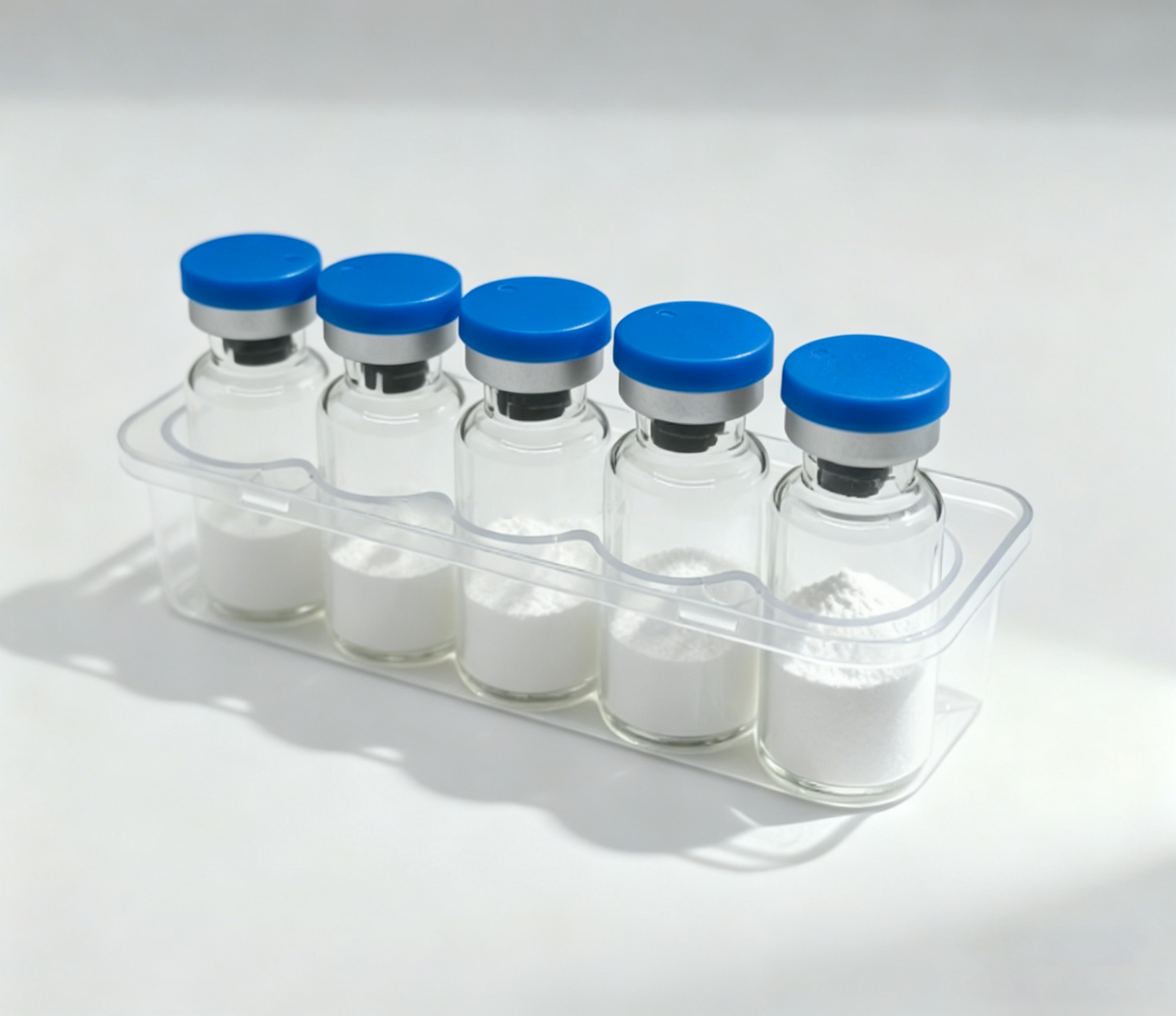CJC-1295-- without DAC 5mg + IPA , powder, strictly standard
